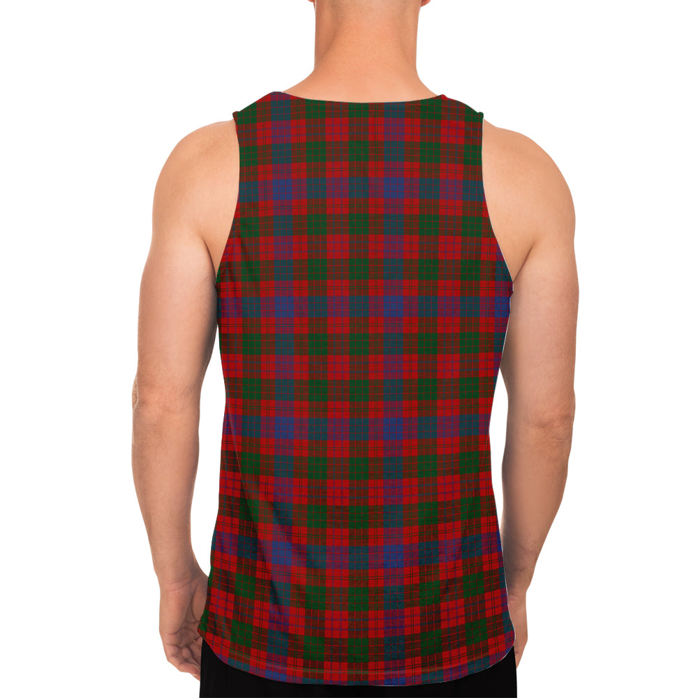 ross-tartan-mens-tank-top-with-family-crest