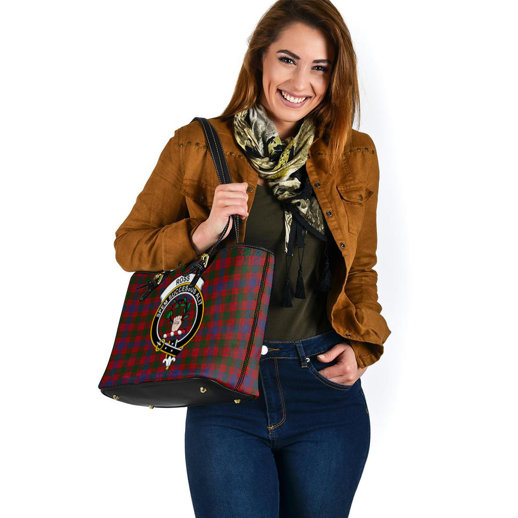 ross-tartan-leather-tote-bag-with-family-crest