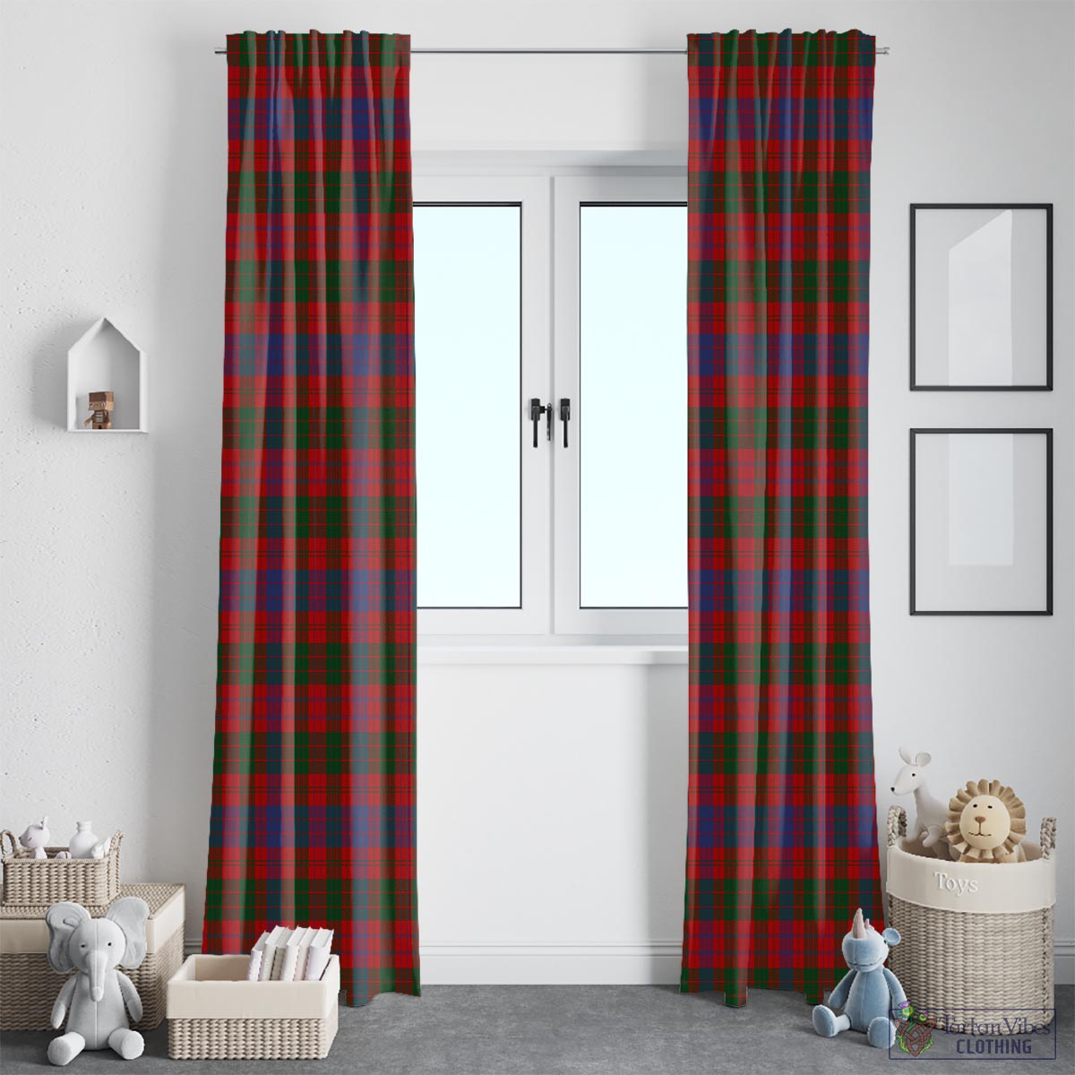 Ross Tartan Window Curtain