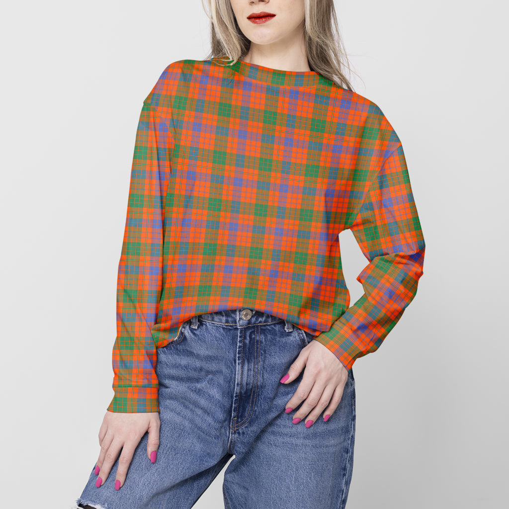 Ross Ancient Tartan Sweatshirt Unisex - Tartan Vibes Clothing