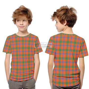 Ross Ancient Tartan Kid T-Shirt