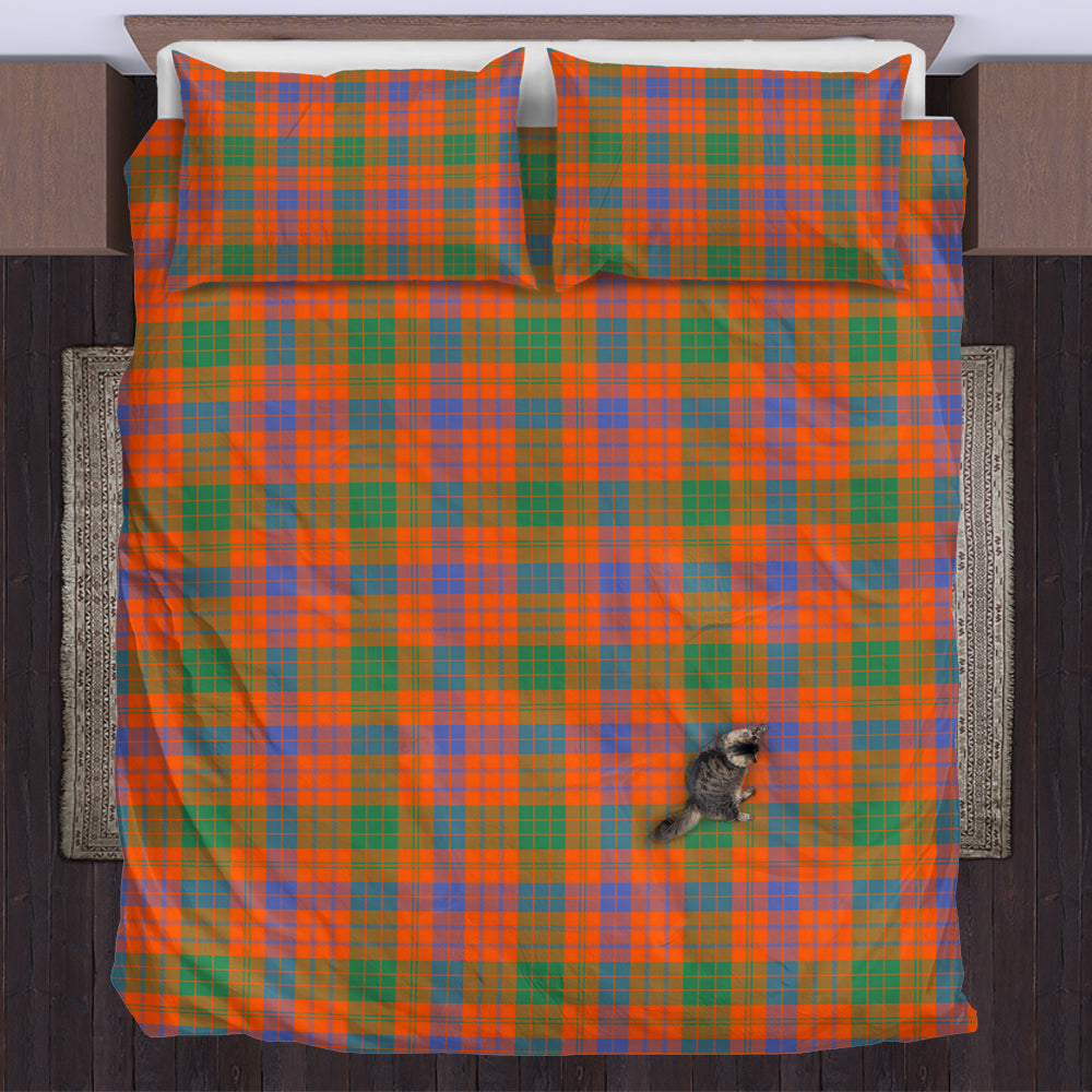 Ross Ancient Tartan Bedding Set US Bedding Set - Tartan Vibes Clothing