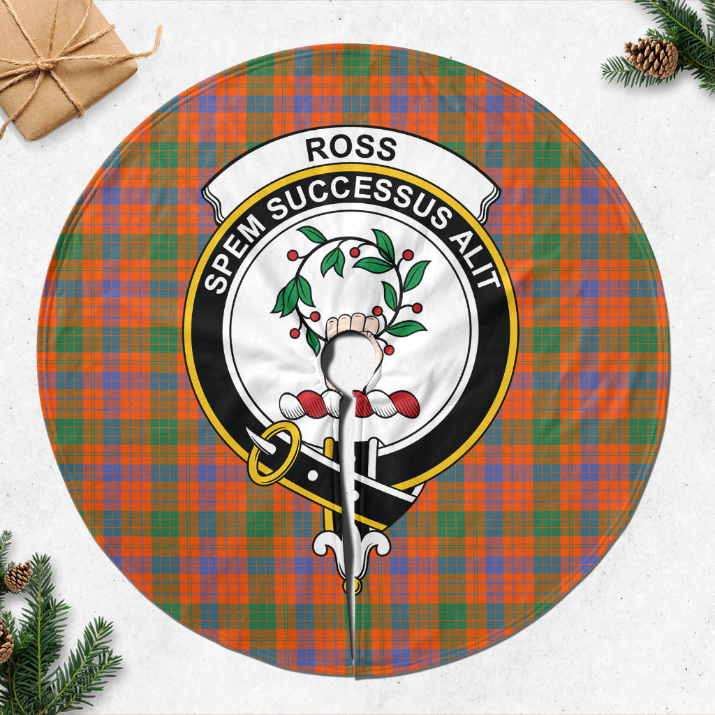 ross-ancient-tartan-christmas-tree-skirt-with-family-crest