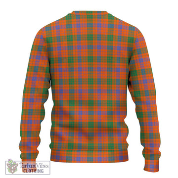 Ross Ancient Tartan Ugly Sweater with Family Crest DNA In Me Style