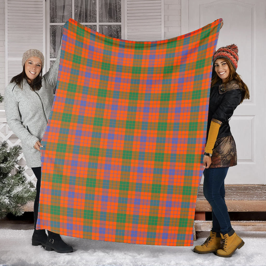 Ross Ancient Tartan Blanket - Tartan Vibes Clothing