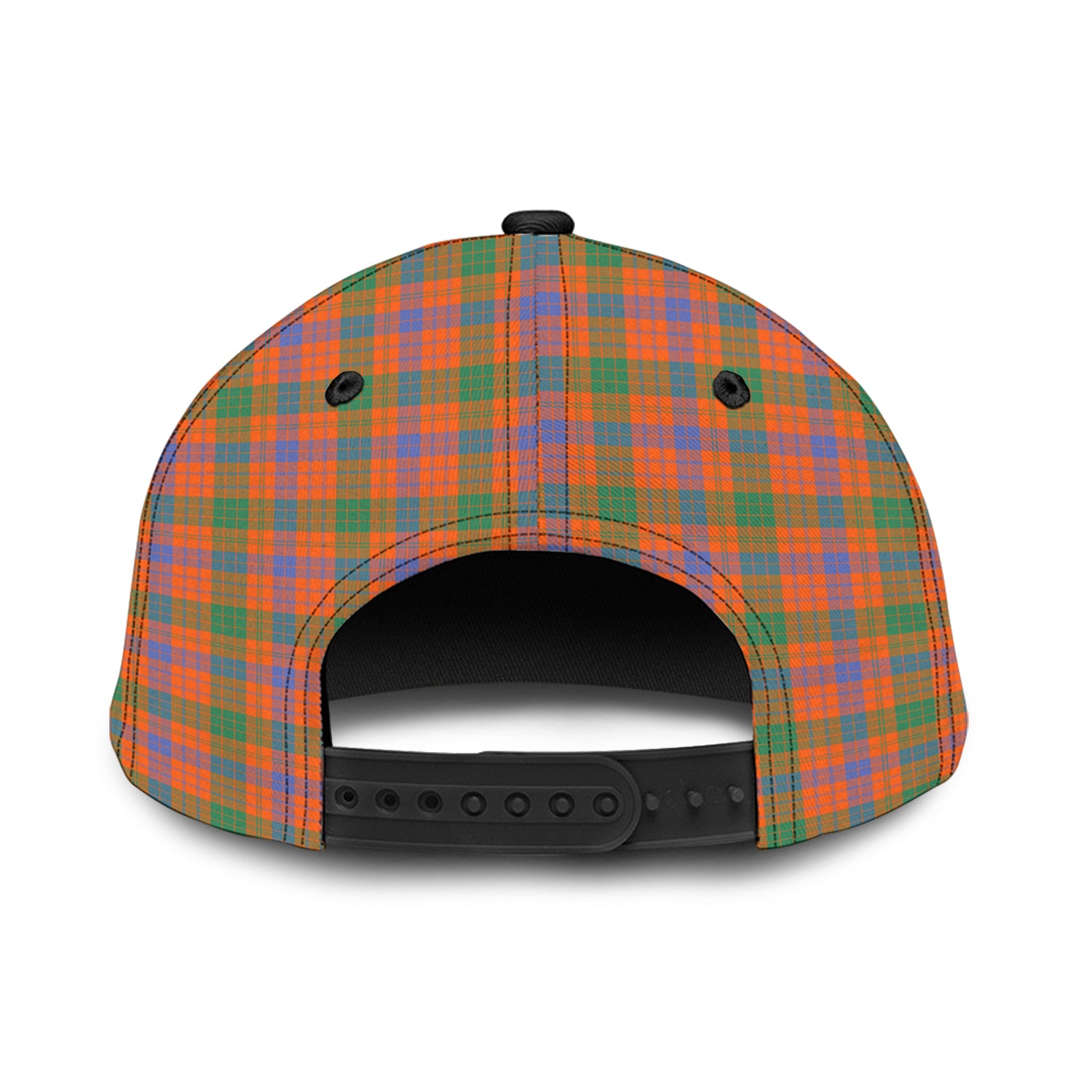 ross-ancient-tartan-classic-cap-with-family-crest