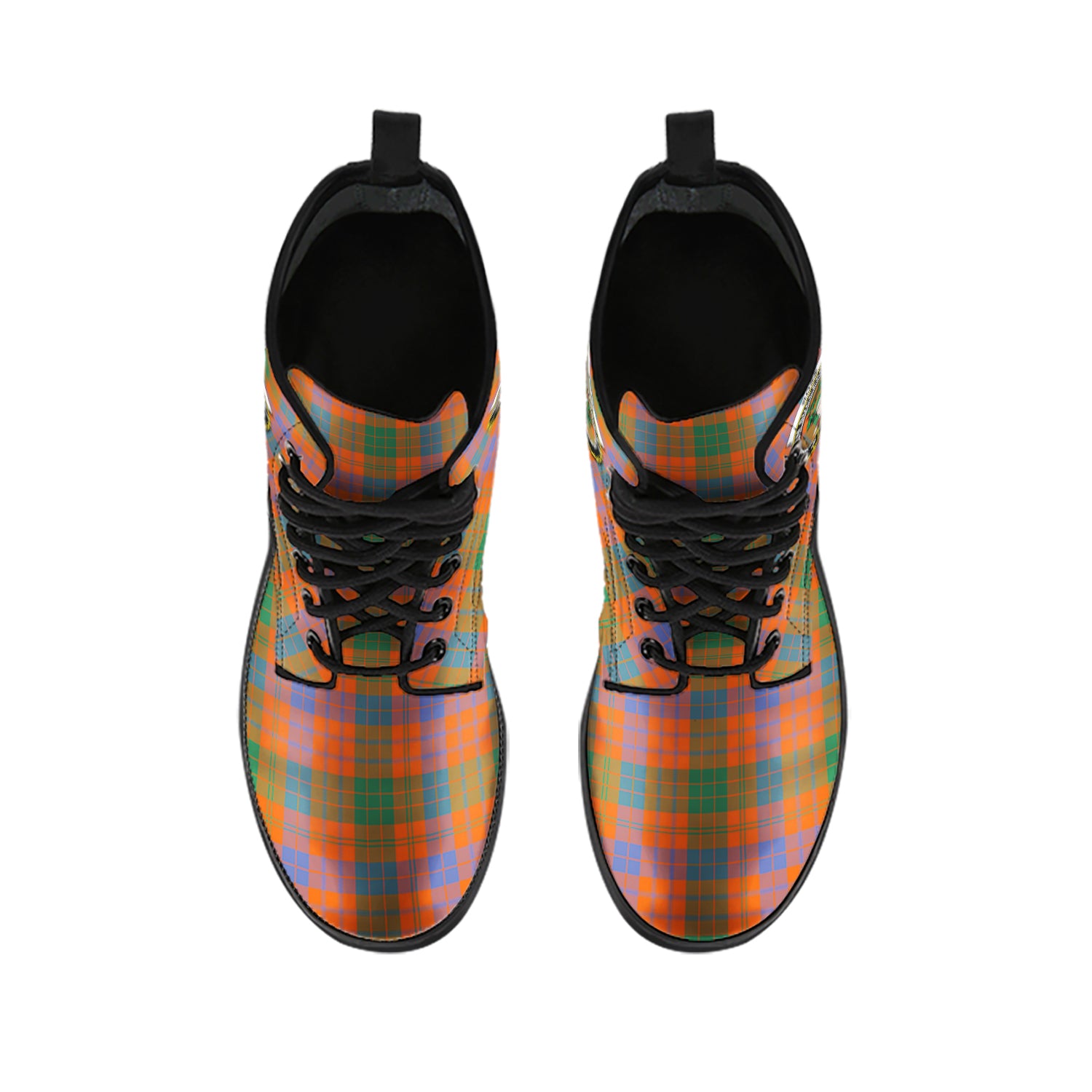 ross-ancient-tartan-leather-boots-with-family-crest