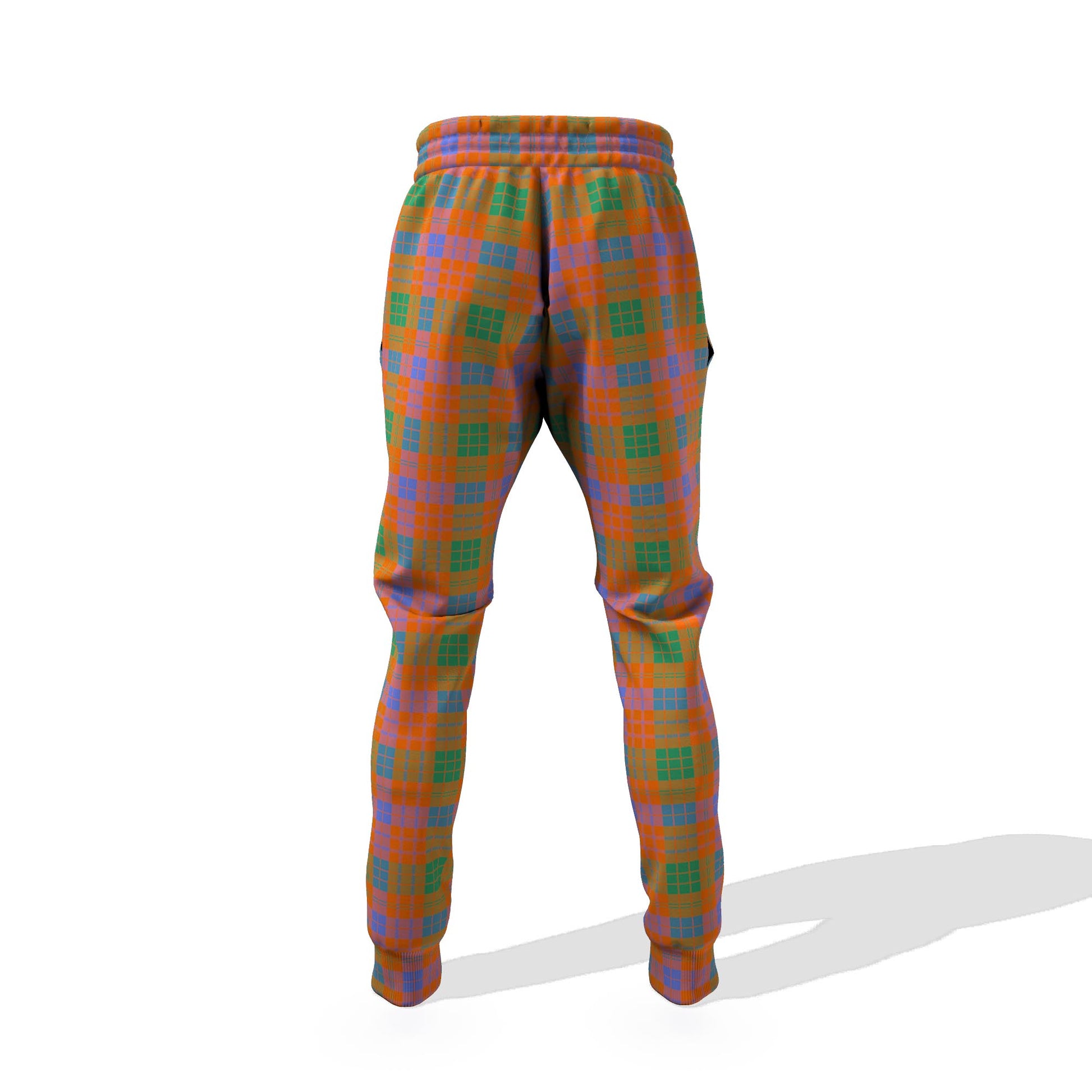 Ross Ancient Tartan Joggers Pants with Family Crest - Tartanvibesclothing Shop