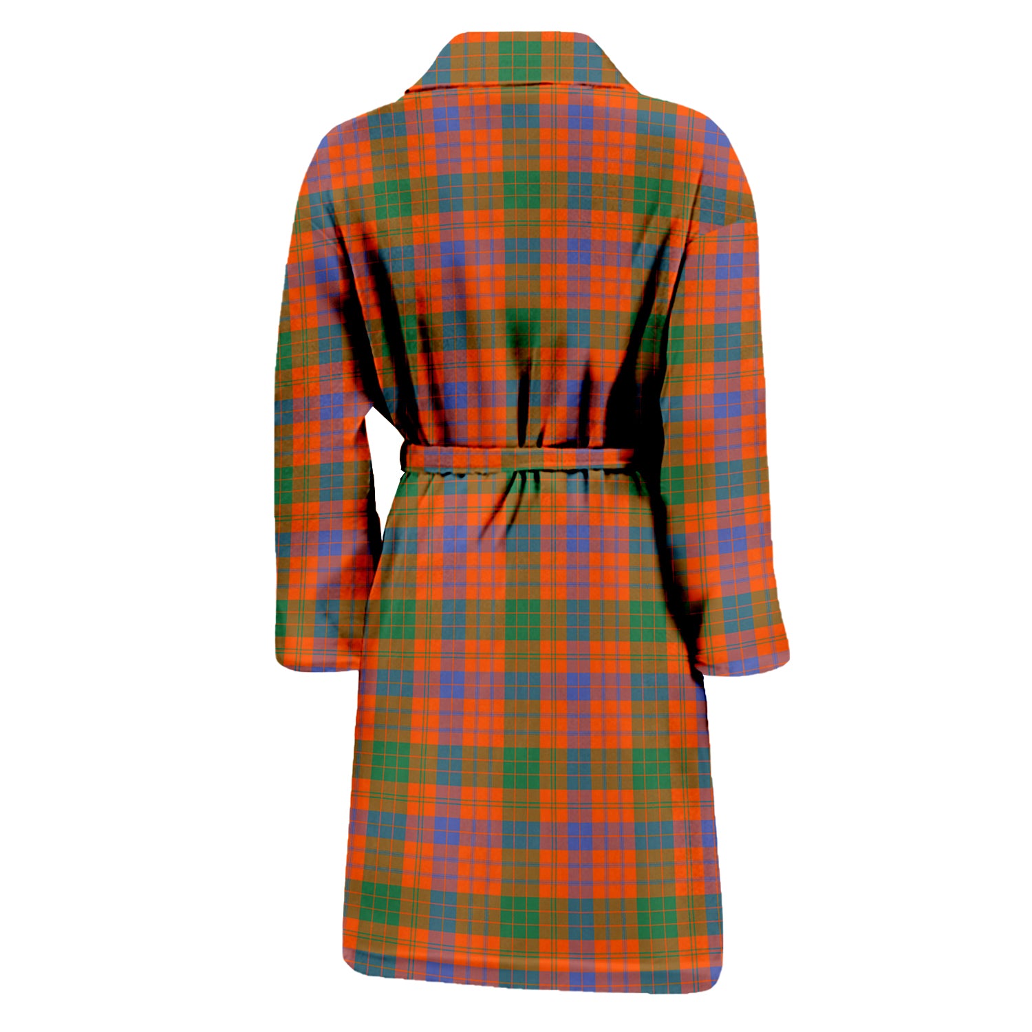 Ross Ancient Tartan Bathrobe with Family Crest - Tartan Vibes Clothing