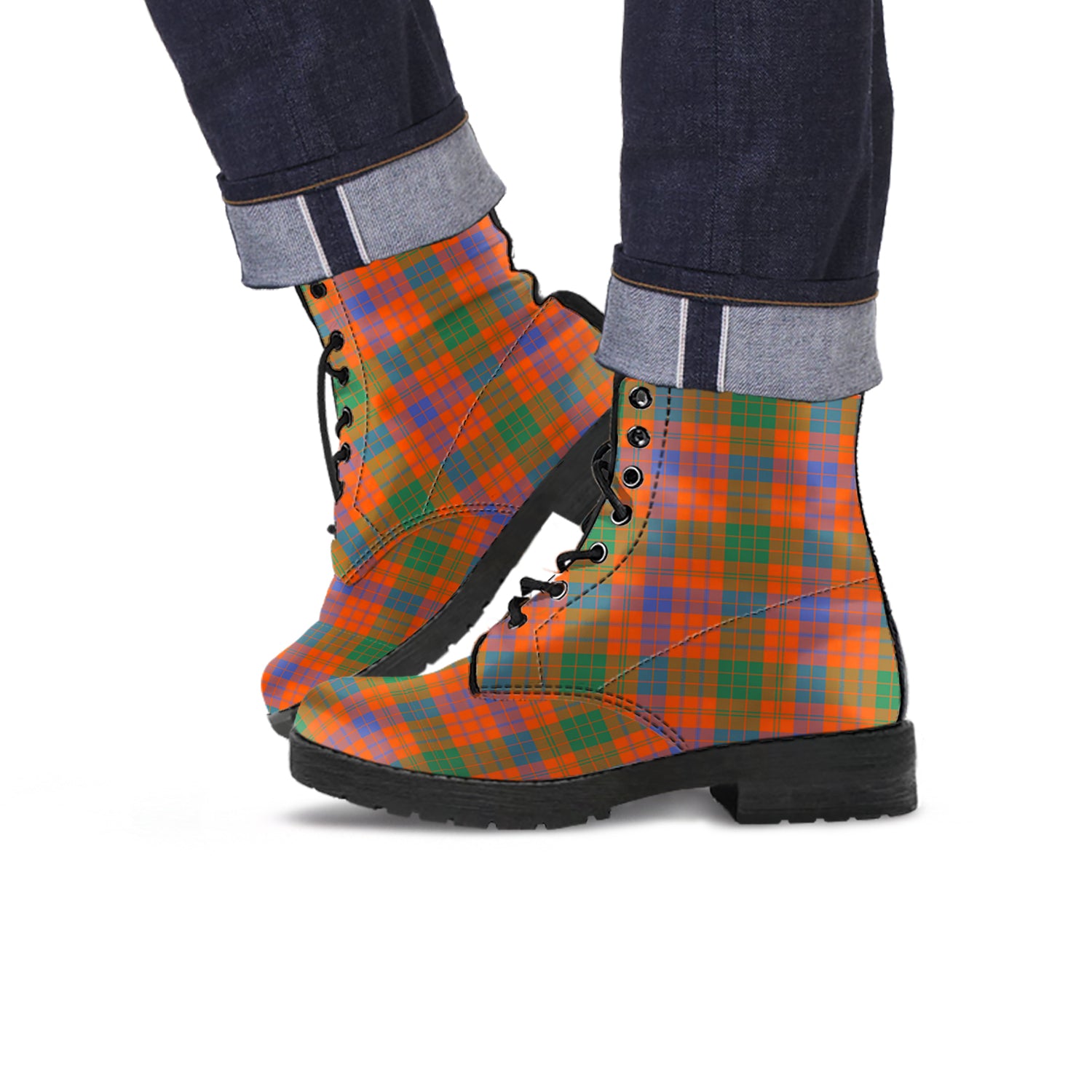 ross-ancient-tartan-leather-boots