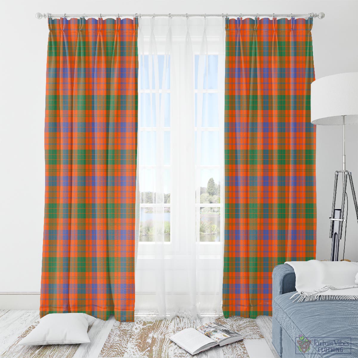 Ross Ancient Tartan Window Curtain