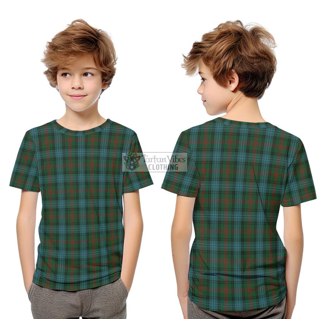 Ross Hunting Tartan Kid T-Shirt Youth XL Size14 - Tartanvibesclothing Shop