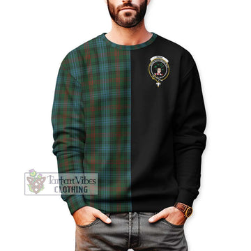 Ross Hunting Tartan Sweatshirt with Family Crest and Half Of Me Style