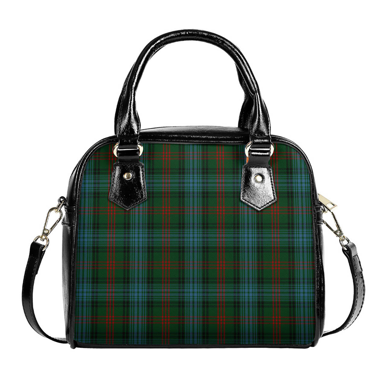 Ross Hunting Tartan Shoulder Handbags One Size 6*25*22 cm - Tartanvibesclothing