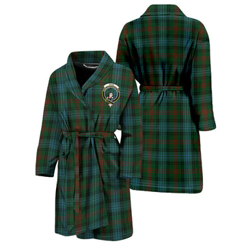 Ross Hunting Tartan Bathrobe with Family Crest