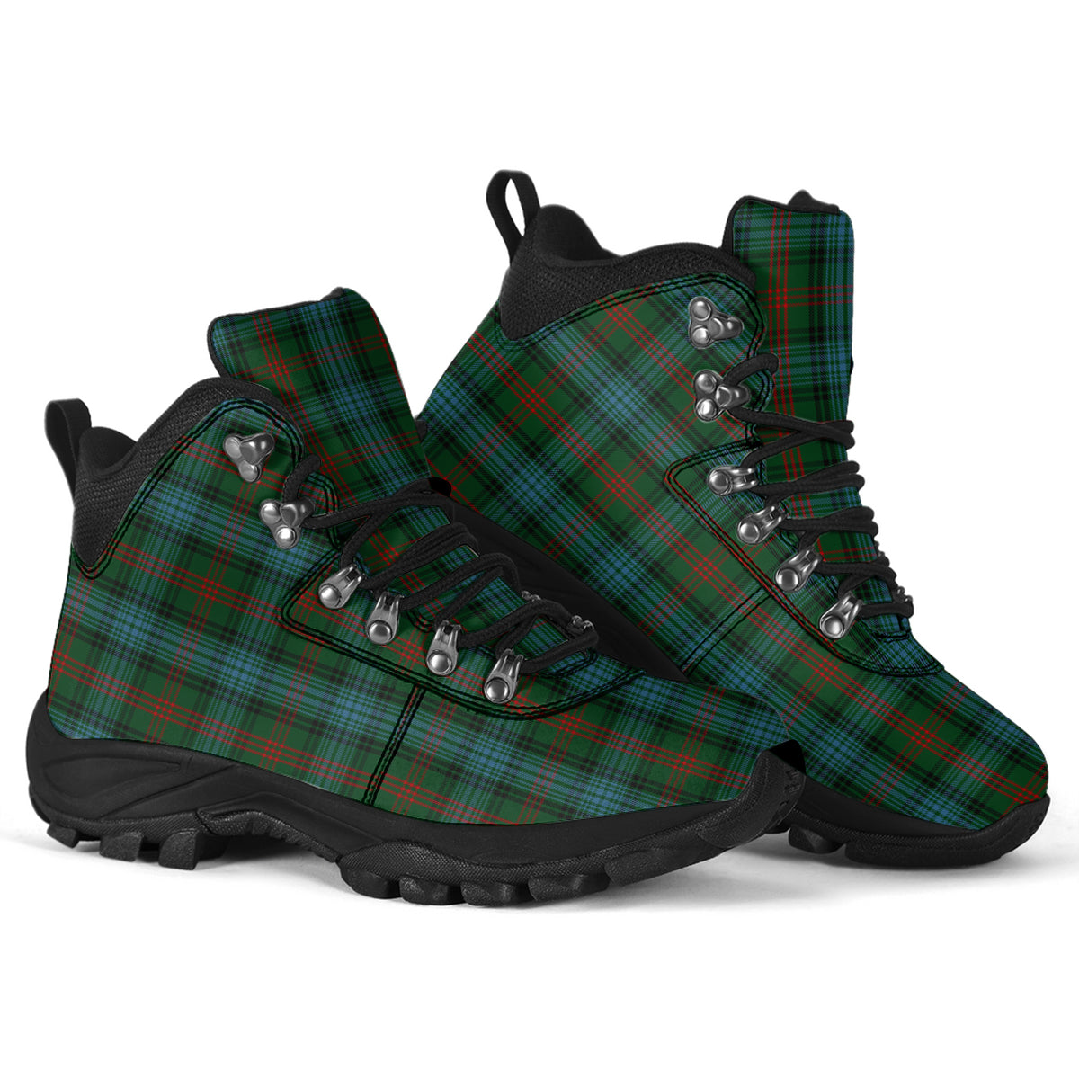 Ross Hunting Tartan Alpine Boots - Tartanvibesclothing