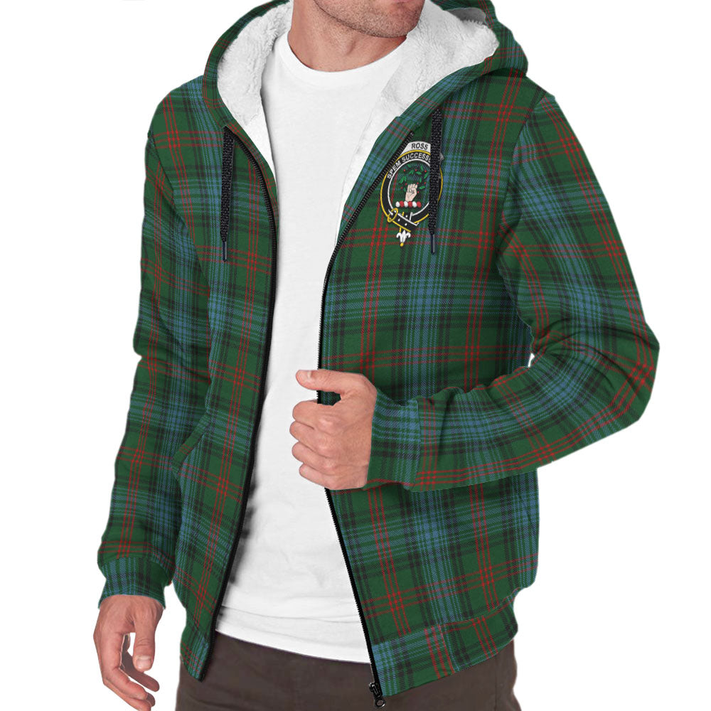 ross-hunting-tartan-sherpa-hoodie-with-family-crest