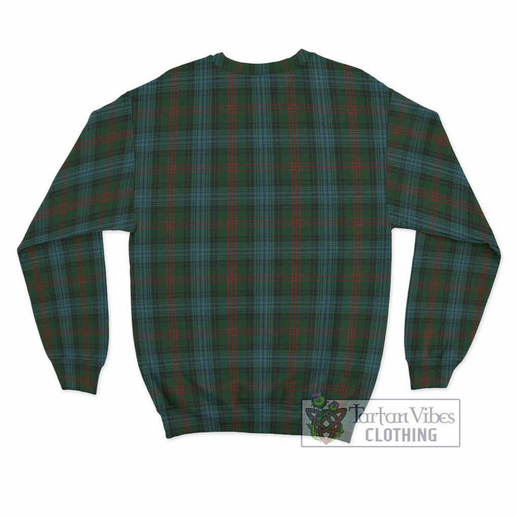 Ross Hunting Tartan Sweatshirt with Family Crest DNA In Me Style - Tartanvibesclothing Shop