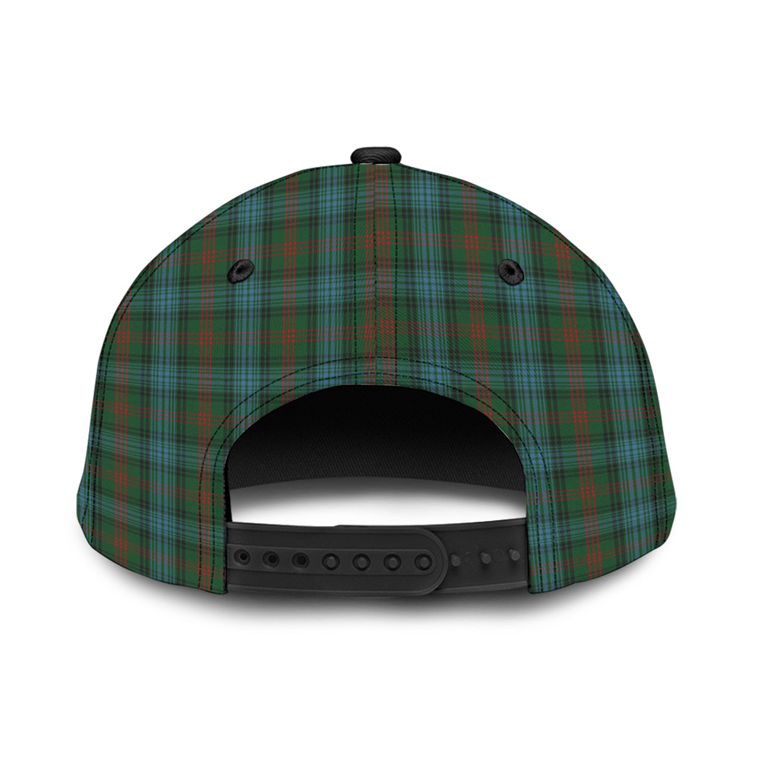 Ross Hunting Tartan Classic Cap with Family Crest - Tartan Vibes Clothing