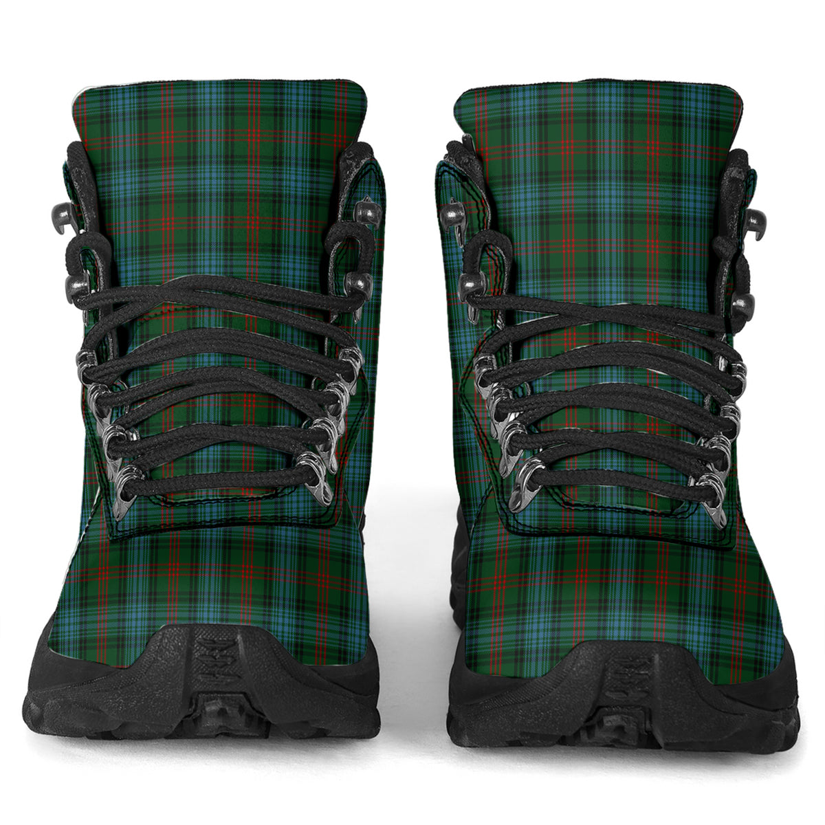 Ross Hunting Tartan Alpine Boots - Tartanvibesclothing