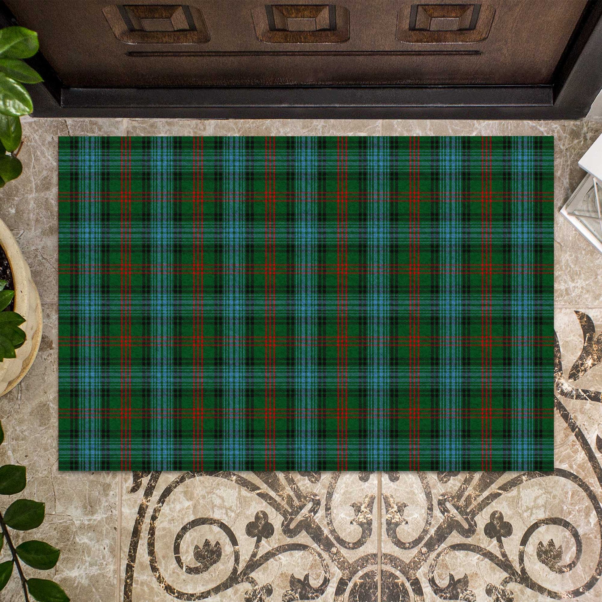 Ross Hunting Tartan Door Mat - Tartanvibesclothing Shop