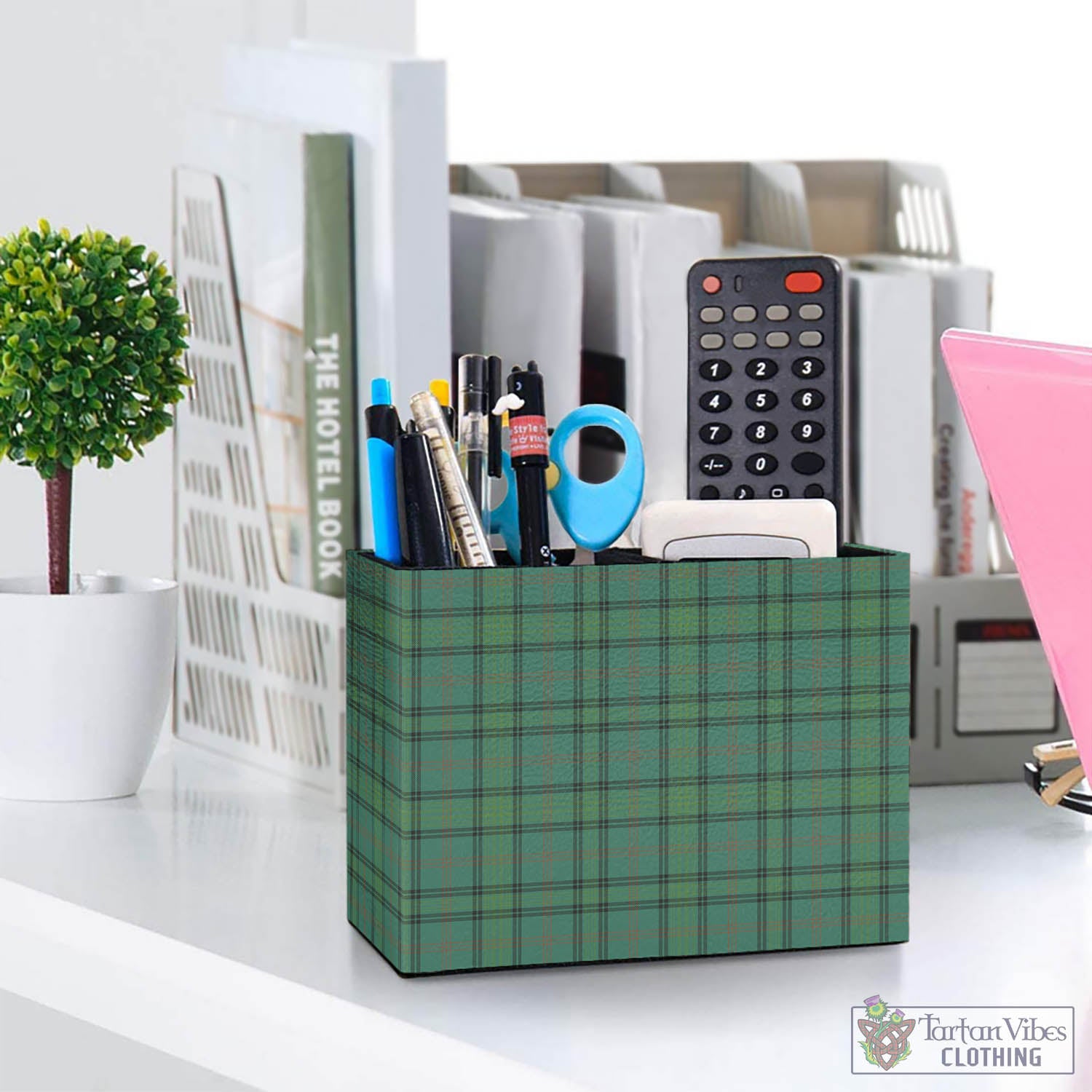 Tartan Vibes Clothing Ross Hunting Ancient Tartan Pen Holder