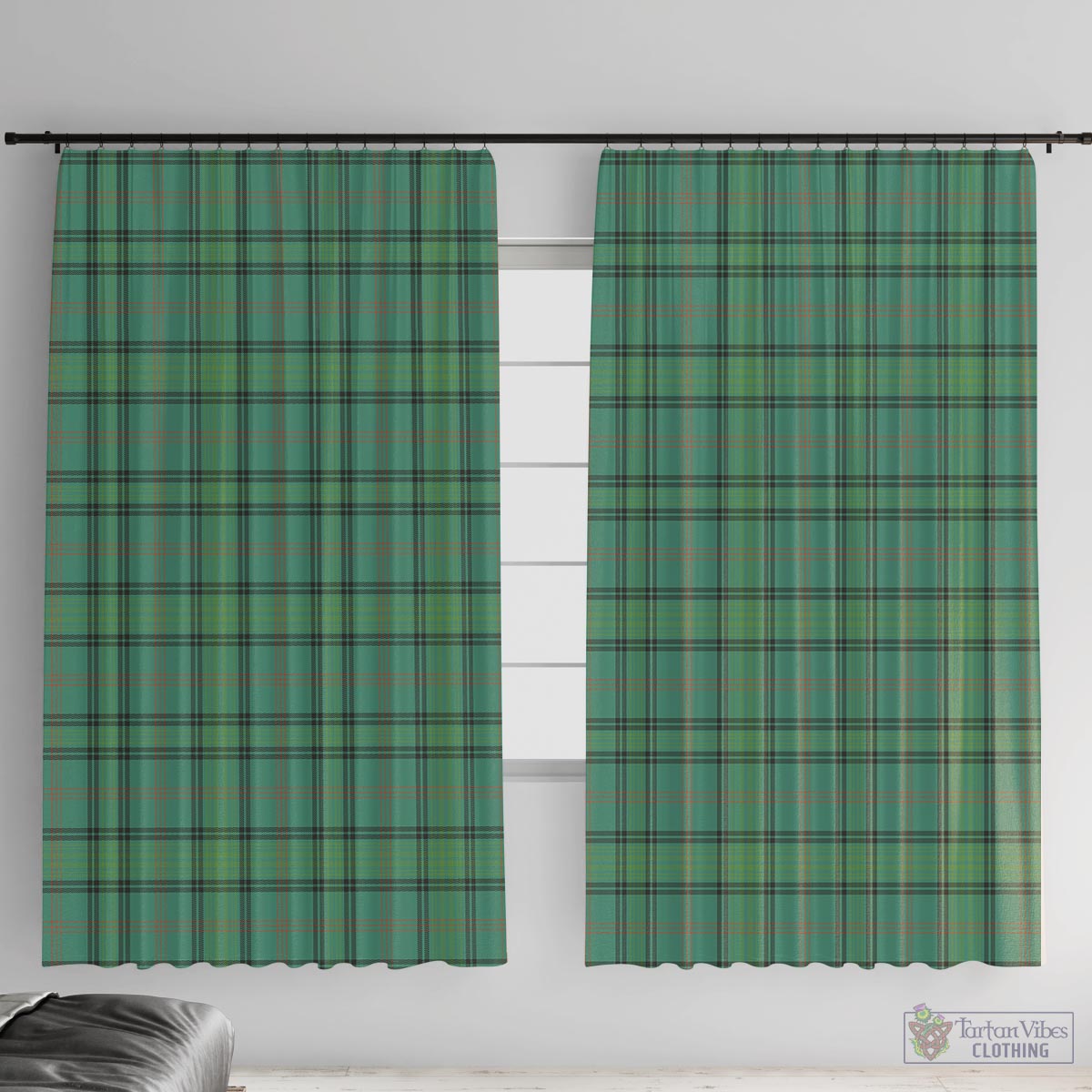 Ross Hunting Ancient Tartan Window Curtain