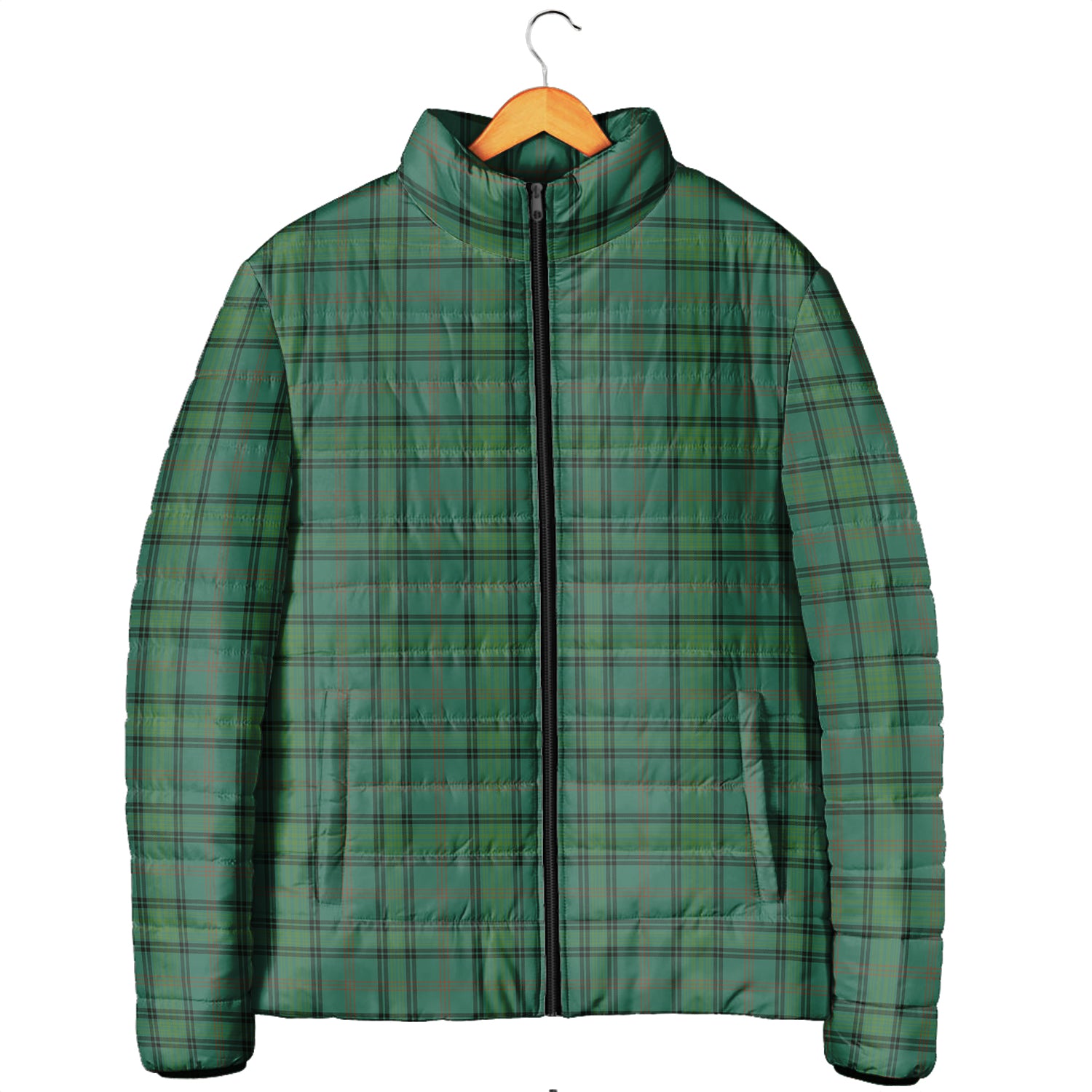 Ross Hunting Ancient Tartan Padded Jacket Men's Padded Jacket - Tartan Vibes Clothing