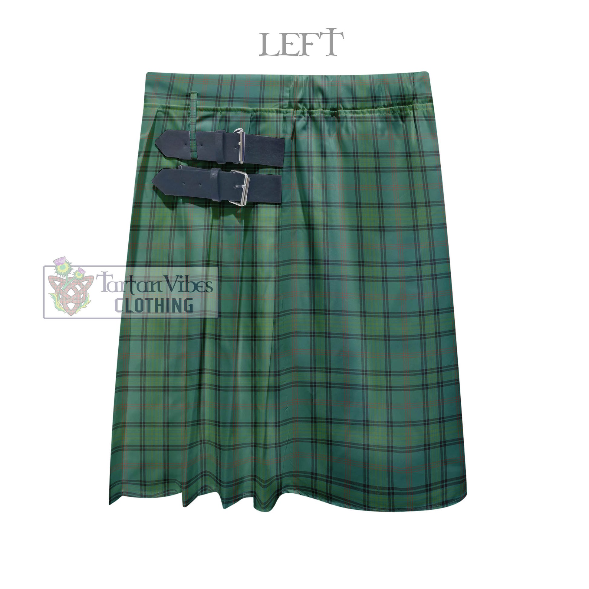 Tartan Vibes Clothing Ross Hunting Ancient Tartan Men's Pleated Skirt - Fashion Casual Retro Scottish Style