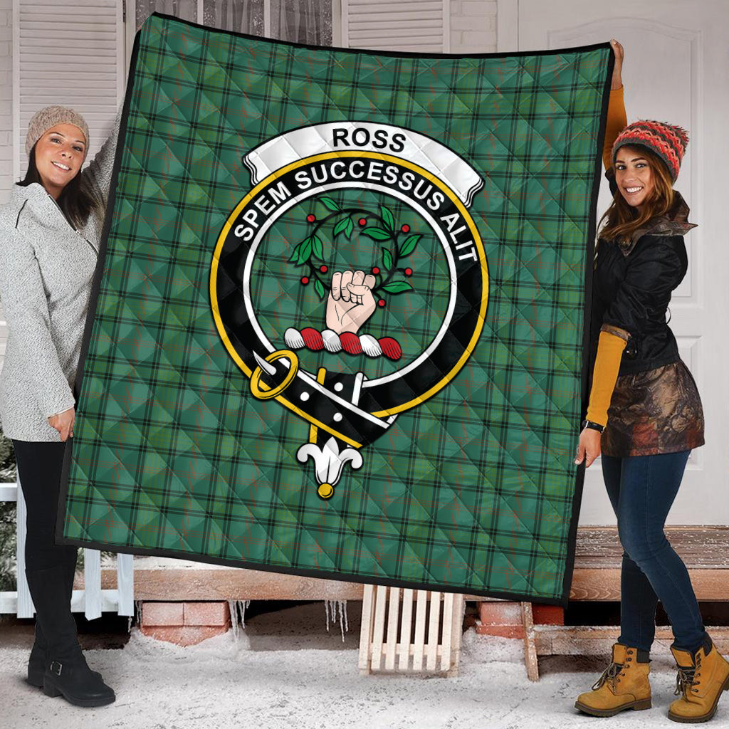 ross-hunting-ancient-tartan-quilt-with-family-crest