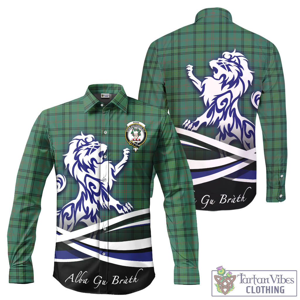 ross-hunting-ancient-tartan-long-sleeve-button-up-shirt-with-alba-gu-brath-regal-lion-emblem