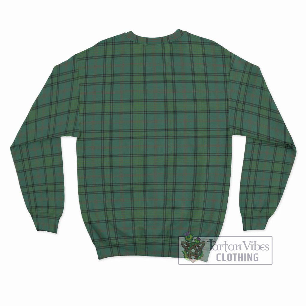 Ross Hunting Ancient Tartan Sweatshirt with Family Crest DNA In Me Style - Tartanvibesclothing Shop