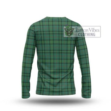 Ross Hunting Ancient Tartan Long Sleeve T-Shirt with Family Crest DNA In Me Style