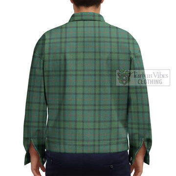 Ross Hunting Ancient Tartan Unisex Lapel Cotton Jacket