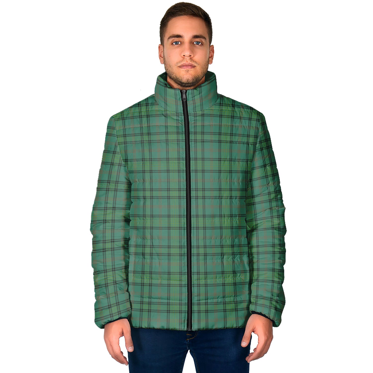 Ross Hunting Ancient Tartan Padded Jacket - Tartan Vibes Clothing