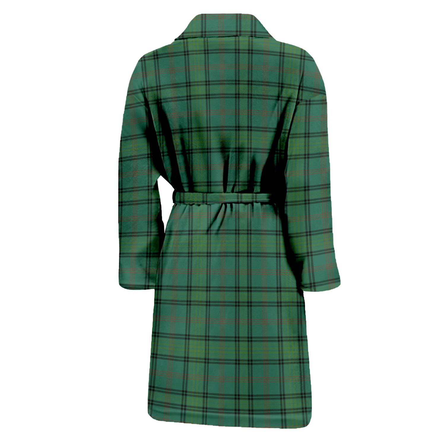 Ross Hunting Ancient Tartan Bathrobe with Family Crest - Tartan Vibes Clothing