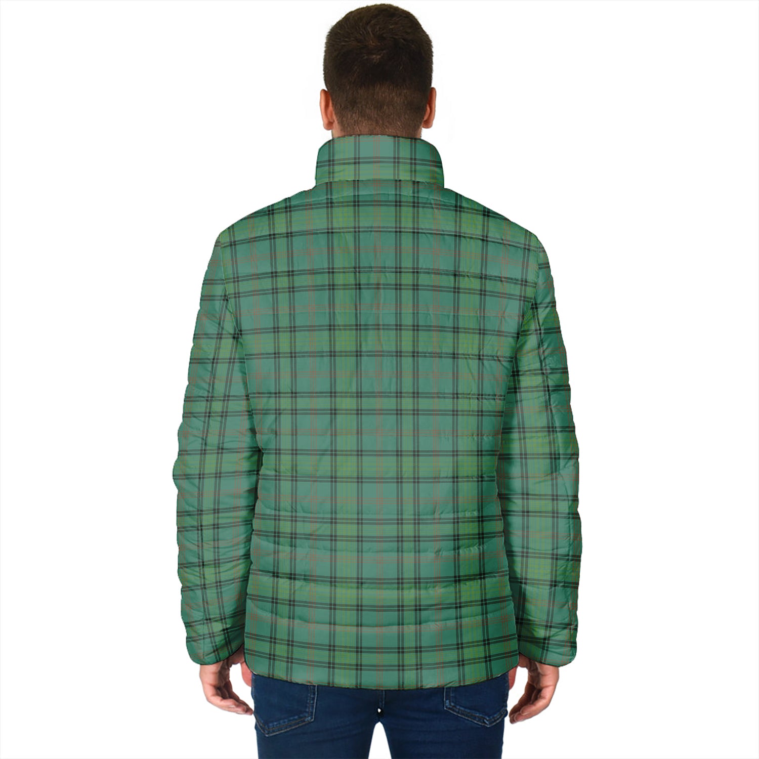 Ross Hunting Ancient Tartan Padded Jacket - Tartan Vibes Clothing