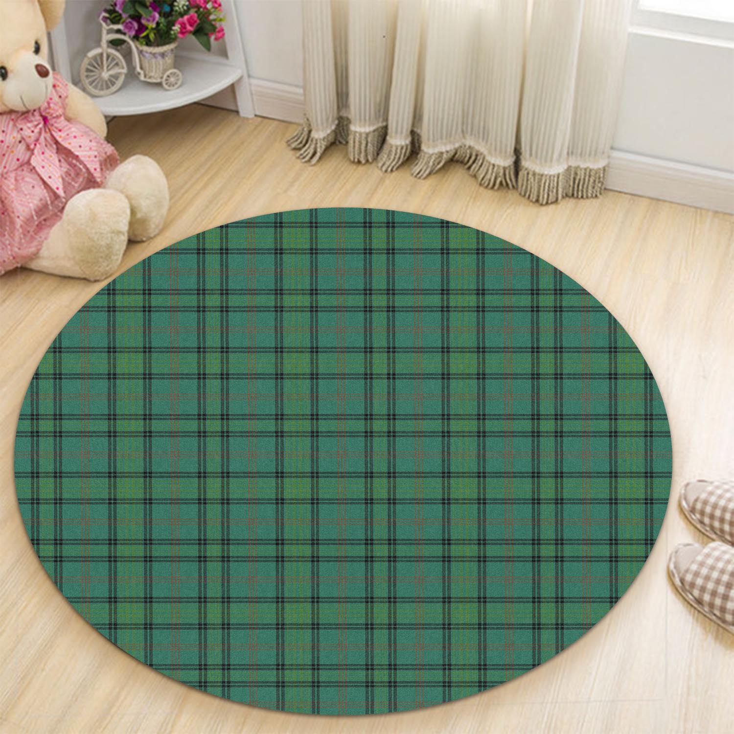 ross-hunting-ancient-tartan-round-rug
