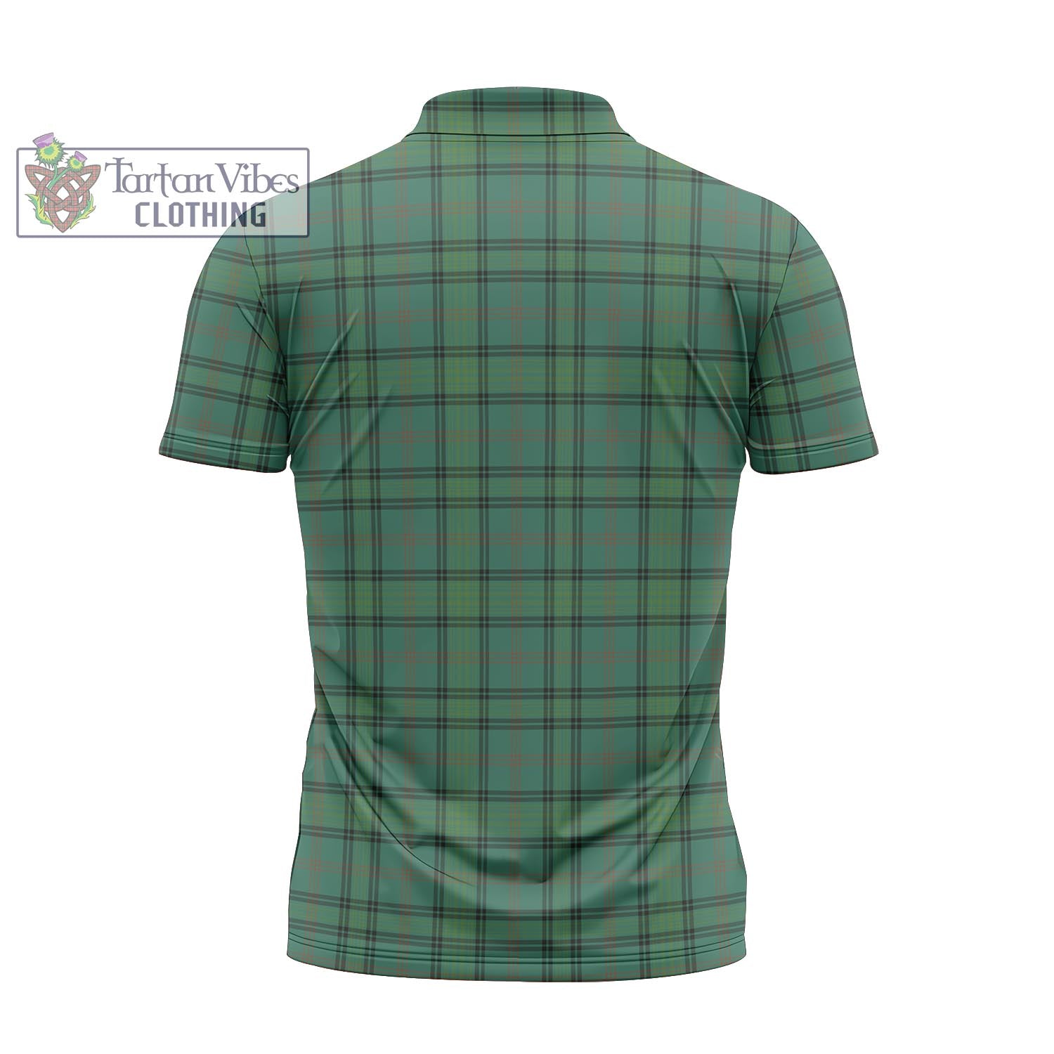 Tartan Vibes Clothing Ross Hunting Ancient Tartan Zipper Polo Shirt