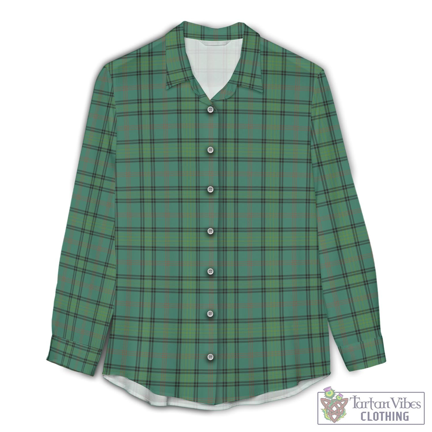 Ross Hunting Ancient Tartan Womens Casual Shirt