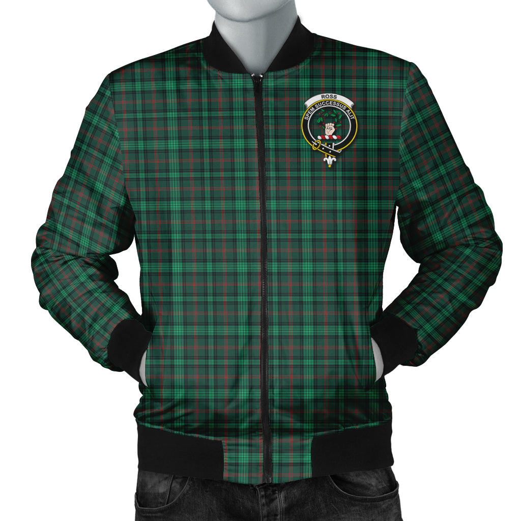 ross-hunting-modern-tartan-bomber-jacket-with-family-crest