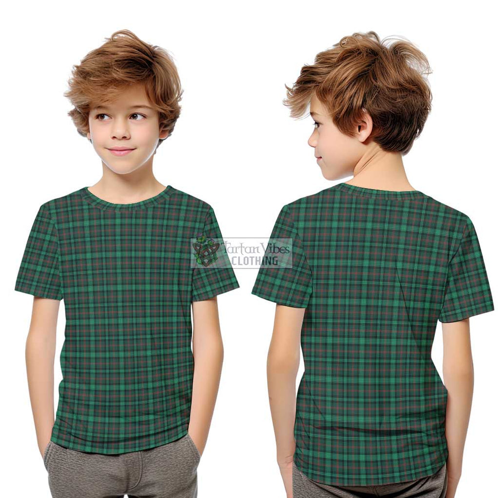 Ross Hunting Modern Tartan Kid T-Shirt Youth XL Size14 - Tartanvibesclothing Shop