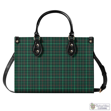 Ross Hunting Modern Tartan Luxury Leather Handbags