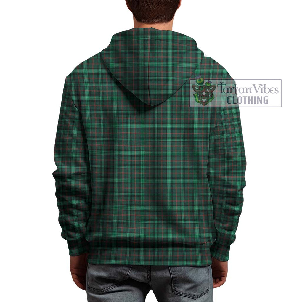 Ross Hunting Modern Tartan Hoodie with Family Crest DNA In Me Style - Tartanvibesclothing Shop