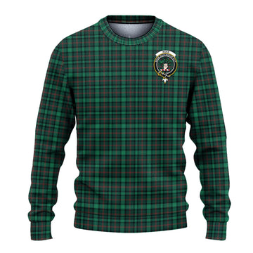 Ross Hunting Modern Tartan Ugly Sweater with Family Crest