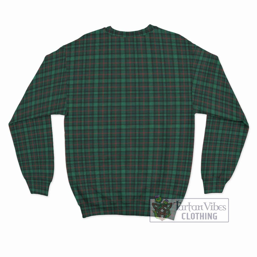 Ross Hunting Modern Tartan Sweatshirt with Family Crest DNA In Me Style - Tartanvibesclothing Shop