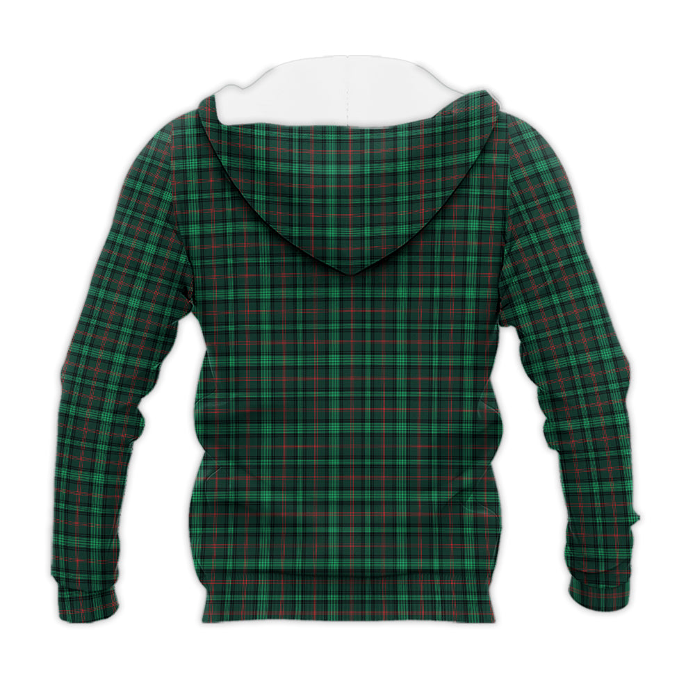 ross-hunting-modern-tartan-knitted-hoodie-with-family-crest