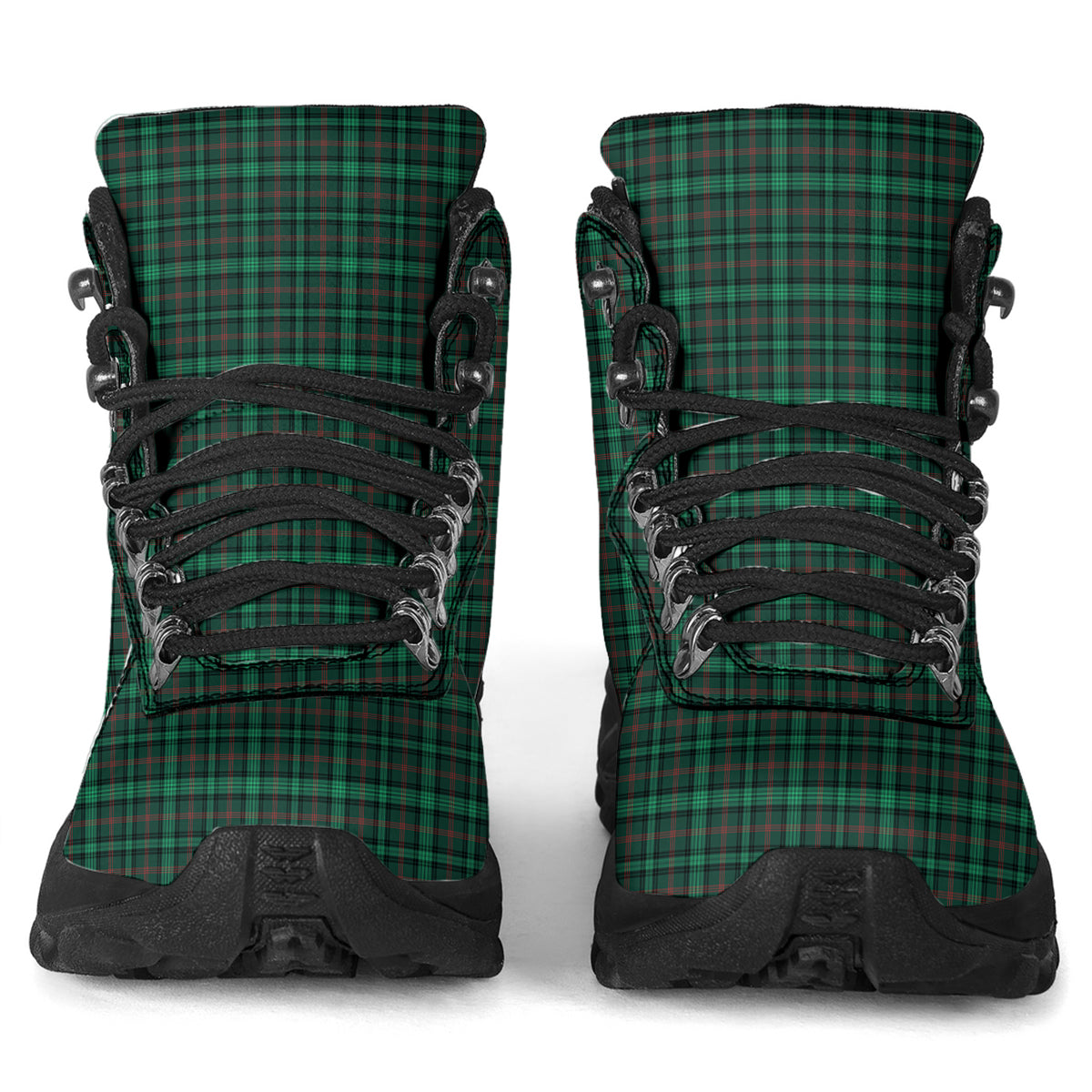 Ross Hunting Modern Tartan Alpine Boots - Tartanvibesclothing