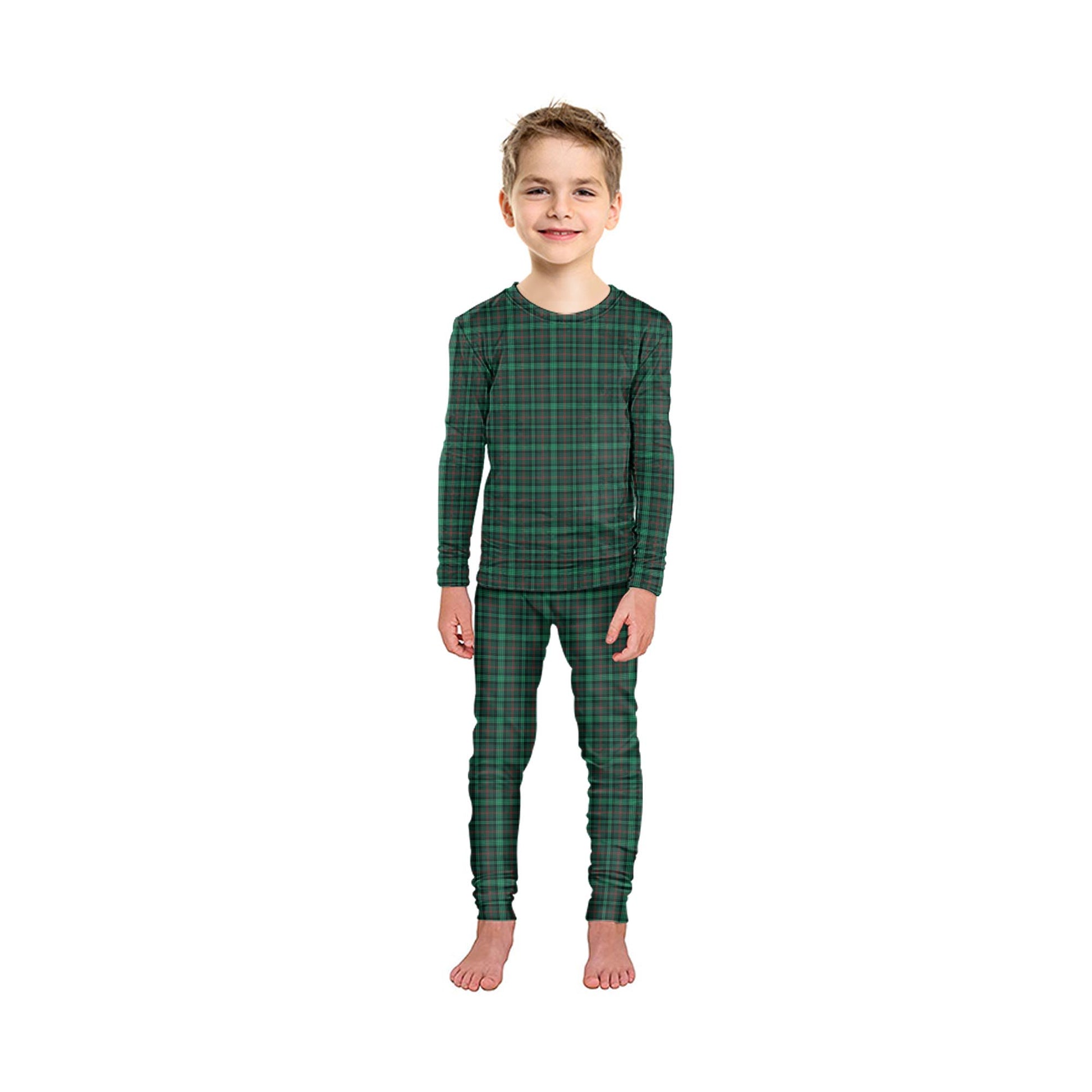 Ross Hunting Modern Tartan Pajamas Family Set - Tartan Vibes Clothing