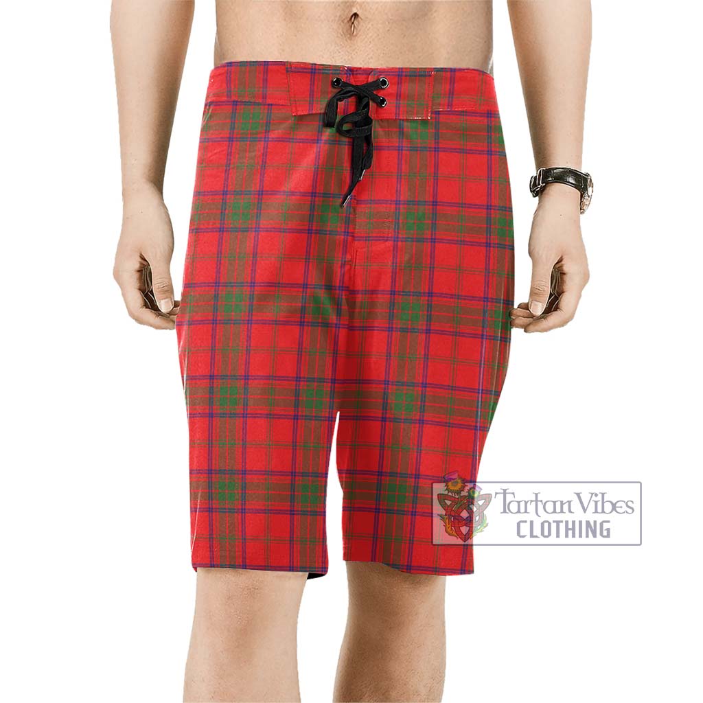 Tartan Vibes Clothing Ross Modern Tartan Men's Board Shorts